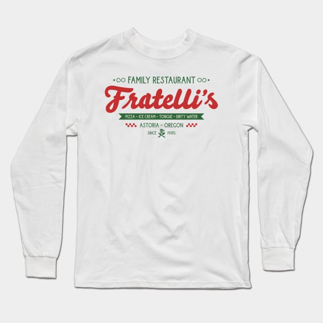 Fratellis Family Restaurant Long Sleeve T-Shirt by Sachpica